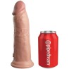 KING COCK ELITE - DILDO REALISTICO VIBRADOR & SILICONA CONTROL REMOTO 23 CM