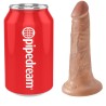 KING COCK - PENE REALISTICO 12 CM CARAMELO