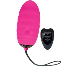 FUNTOYS GPLUG ANAL VIBRADOR RECARGABLE PEQUEÑO ROSA NEON 3CM