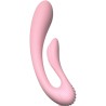 ADRIEN LASTIC - TWISTER MASAJEADOR VIBRADOR Y ROTADOR RABBIT NEGRO