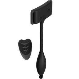 BRILLY GLAM WE LOVE VIBRADOR PARA PAREJAS CONTROL REMOTO NEGRO