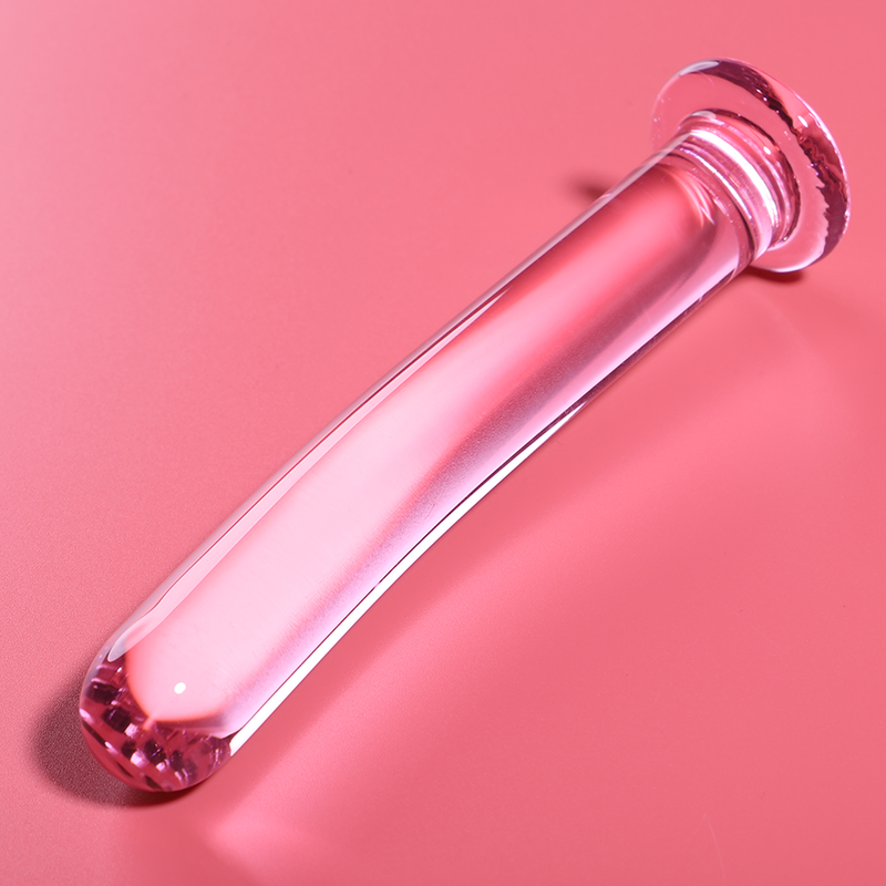 NEBULA SERIES BY IBIZA - MODELO 8 DILDO CRISTAL BOROSILICATO 14.5 X 2 CM ROSA