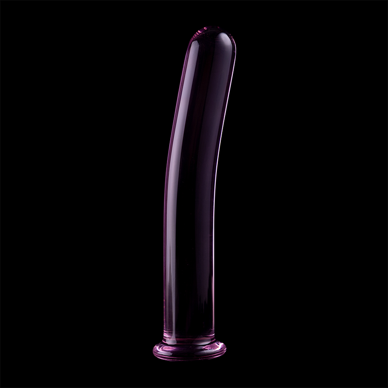 NEBULA SERIES BY IBIZA - MODELO 8 DILDO CRISTAL BOROSILICATO 14.5 X 2 CM ROSA