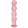 NEBULA SERIES BY IBIZA - MODELO 10 DILDO CRISTAL BOROSILICATO 16.5 X 3.5 CM ROSA