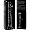 NEBULA SERIES BY IBIZA - MODELO 12 DILDO CRISTAL BOROSILICATO 17 X 3.5 CM TRANSPARENTE