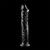 NEBULA SERIES BY IBIZA - MODELO 12 DILDO CRISTAL BOROSILICATO 17 X 3.5 CM TRANSPARENTE