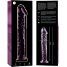 NEBULA SERIES BY IBIZA - MODELO 12 DILDO CRISTAL BOROSILICATO 17 X 3.5 CM ROSA