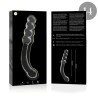 NEBULA SERIES BY IBIZA - MODELO 14 DILDO CRISTAL BOROSILICATO 18.5 X 3 CM TRANSPARENTE