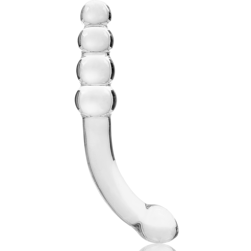 NEBULA SERIES BY IBIZA - MODELO 14 DILDO CRISTAL BOROSILICATO 18.5 X 3 CM TRANSPARENTE