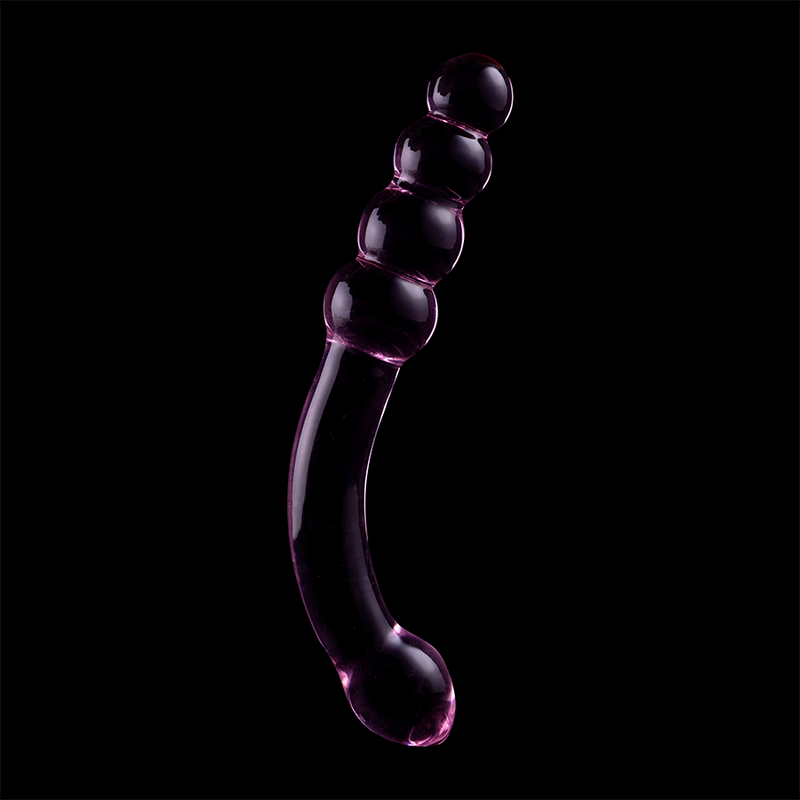 NEBULA SERIES BY IBIZA - MODELO 14 DILDO CRISTAL BOROSILICATO 18.5 X 3 CM ROSA