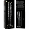 NEBULA SERIES BY IBIZA - MODELO 16 DILDO CRISTAL BOROSILICATO 18.5 X 3 CM TRANSPARENTE