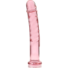 NEBULA SERIES BY IBIZA - MODELO 16 DILDO CRISTAL BOROSILICATO 18.5 X 3 CM ROSA