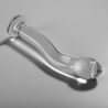 NEBULA SERIES BY IBIZA - MODELO 18 DILDO CRISTAL BOROSILICATO 18.5 X 3.5 CM TRANSPARENTE