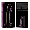 NEBULA SERIES BY IBIZA - MODELO 19 DILDO CRISTAL BOROSILICATO 18.5 X 4 CM ROSA