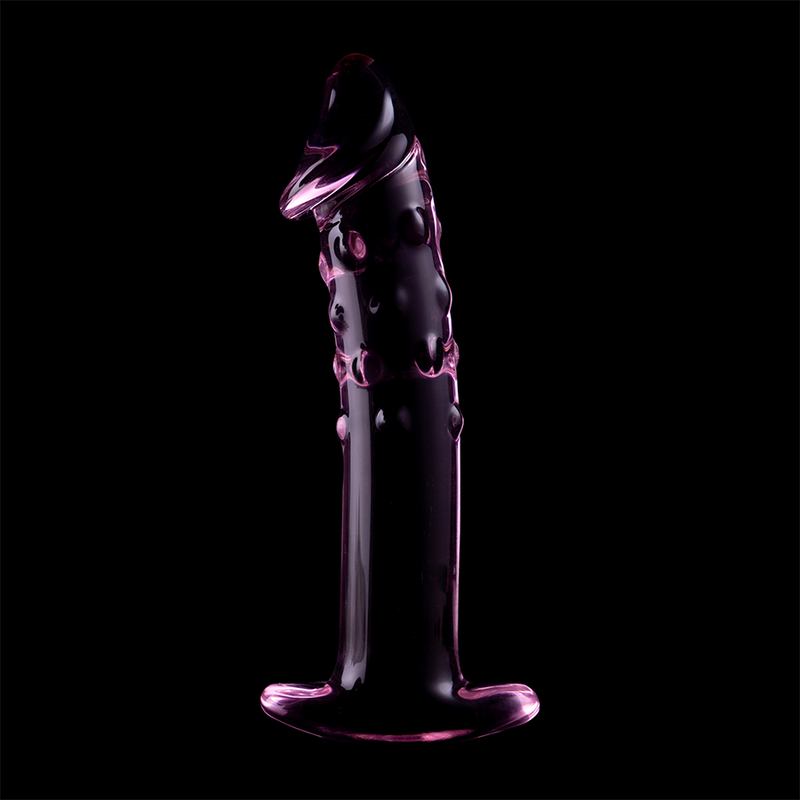 NEBULA SERIES BY IBIZA - MODELO 19 DILDO CRISTAL BOROSILICATO 18.5 X 4 CM ROSA