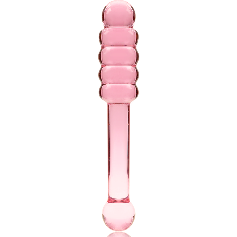 NEBULA SERIES BY IBIZA - MODELO 20 DILDO CRISTAL BOROSILICATO 20.5 X 3 CM ROSA