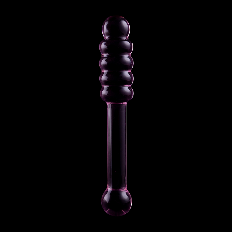 NEBULA SERIES BY IBIZA - MODELO 20 DILDO CRISTAL BOROSILICATO 20.5 X 3 CM ROSA