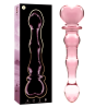 NEBULA SERIES BY IBIZA - MODELO 21 DILDO CRISTAL BOROSILICATO 20.5 X 3.5 CM ROSA