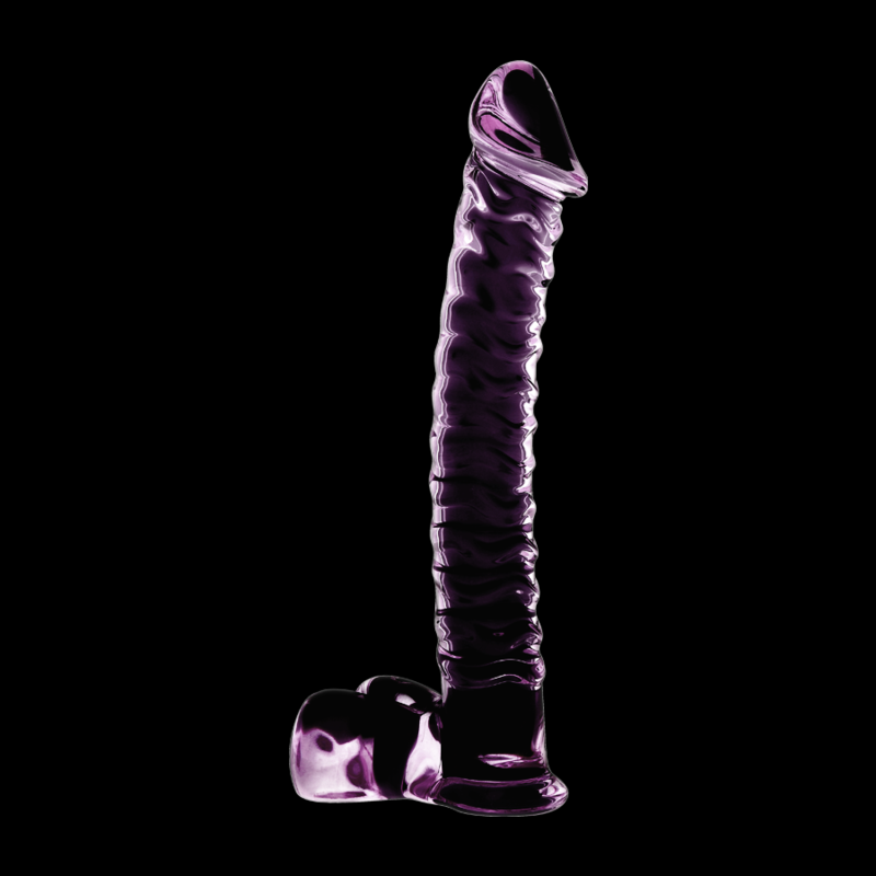 NEBULA SERIES BY IBIZA - MODELO 23 DILDO CRISTAL BOROSILICATO 21.5 X 4 CM ROSA