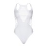 LEG AVENUE BODY TANGA RACERBACK TALLA UNICA - BLANCO