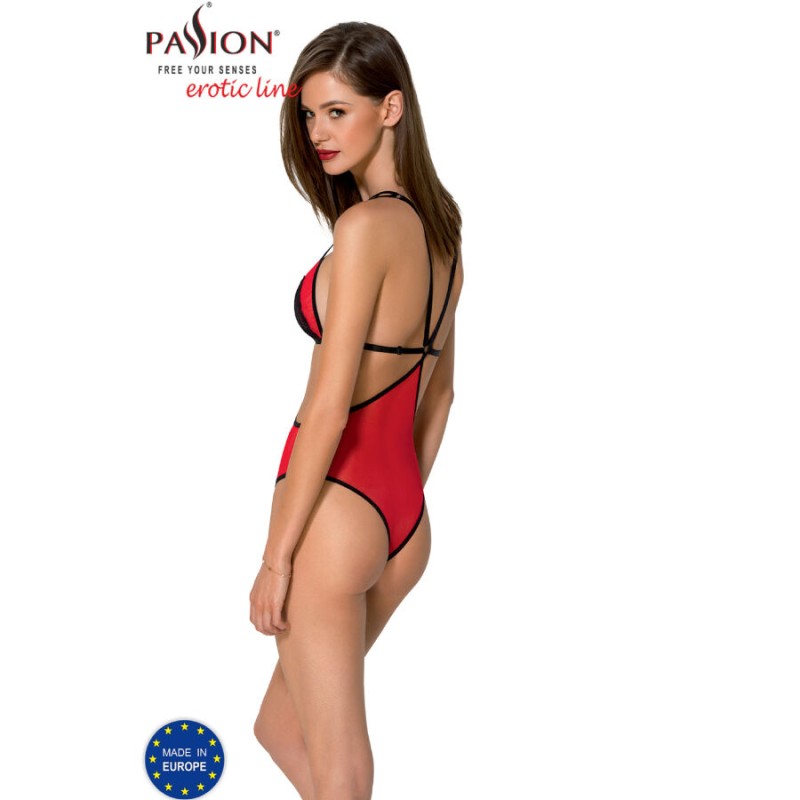 PASSION - PEONIA BODY EROTIC LINE ROJO L/XL