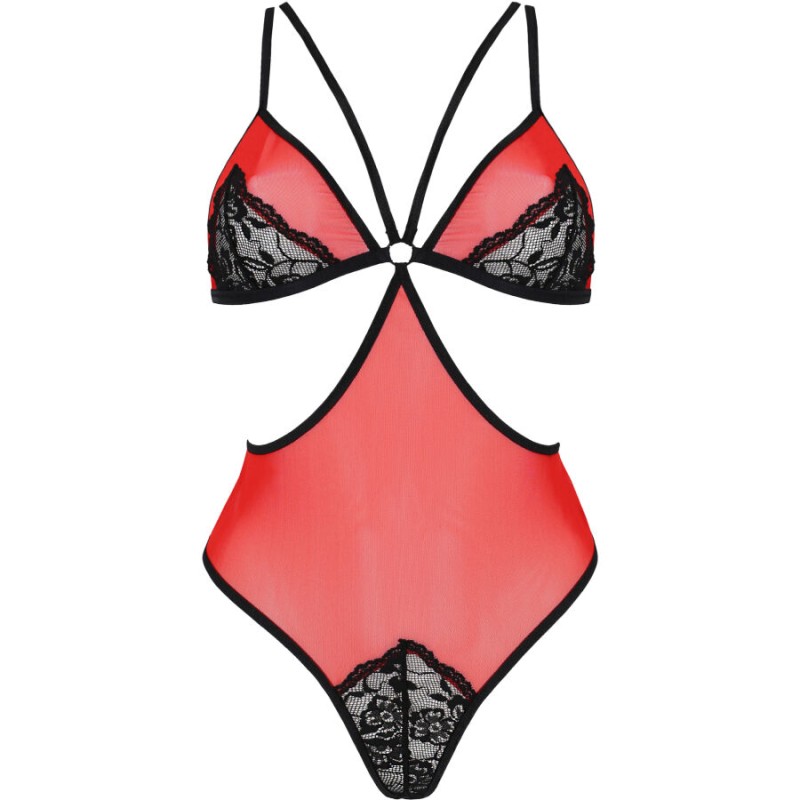 PASSION - PEONIA BODY EROTIC LINE ROJO L/XL