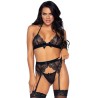 LEG AVENUE SET 3 PIEZAS DE VINILO S/M