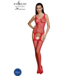PASSION - ECO COLLECTION BODYSTOCKING ECO BS010 ROJO