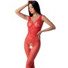 PASSION - BS098 BODYSTOCKING NEGRO TALLA UNICA