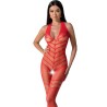 PASSION - BS100 BODYSTOCKING NEGRO TALLA UNICA