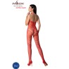 PASSION - BS100 BODYSTOCKING ROJO TALLA UNICA