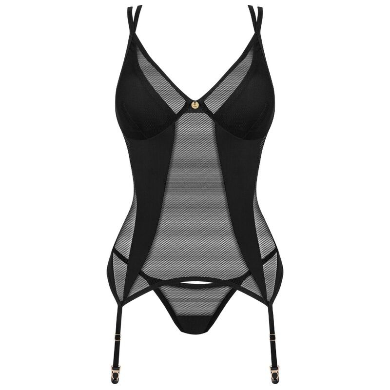 OBSESSIVE - NESARI CORSET & TANGA XS/S