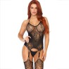 LEG AVENUE - SET 3 PIEZAS BODY + MEDIAS + MANGAS