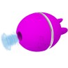 PRETTY LOVE - VIBRADOR DE SILICONA REDONDO GEMINI BALL MORADO