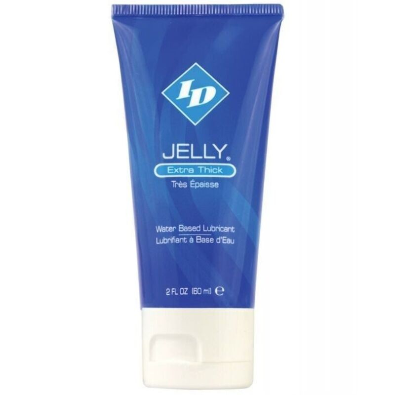 ID JELLY - LUBRICANTE Base de agua EXTRA THICK TRAVEL TUBE 60 ML