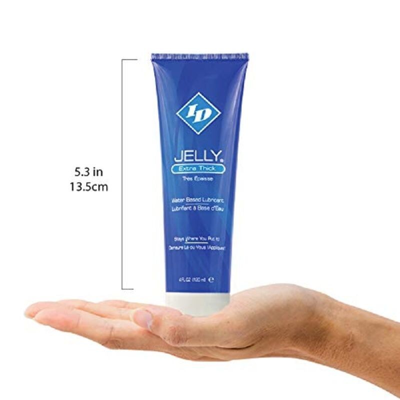 ID JELLY - LUBRICANTE Base de agua EXTRA THICK TRAVEL TUBE 120 ML