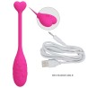 PRETTY LOVE - HUEVO VIBRADOR PESCADOR ROSA CONTROLADO POR APP