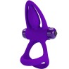 PRETTY LOVE - RUBEN ANILLO VIBRADOR 7 VIBRACIONES SILICONA ROJO