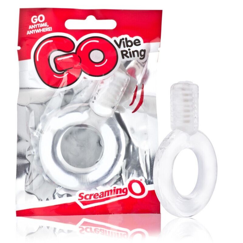 SCREAMING O - ANILLO VIBRADOR GO TRANSPARENTE