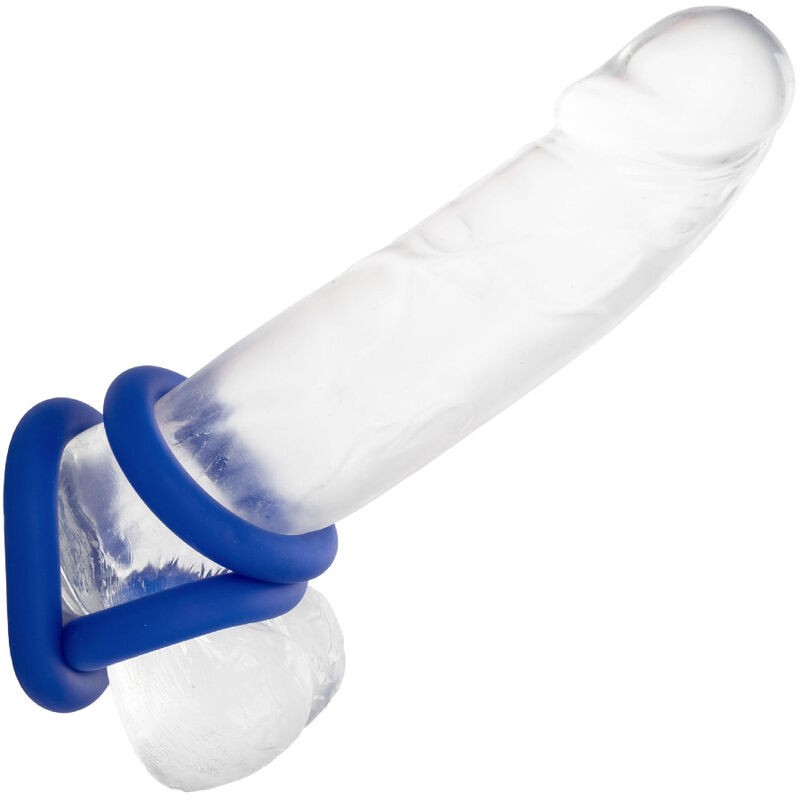 ADMIRAL - SET 3 ANILLOS PARA PENE AZUL