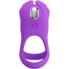 PRETTY LOVE - ANILLO VIBRADOR SILAS 7 VIBRACIONES SILICONA LILA