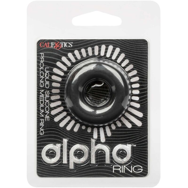 CALIFORNIA EXOTICS - ALPHA ANILLO PROLONG MEDIO NEGRO