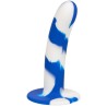 PRETTY LOVE - SLIDING SKIN SERIES DILDO REALÍSTICO CON VENTOSA PIEL DESLIZANTE MORENO 21.8 CM