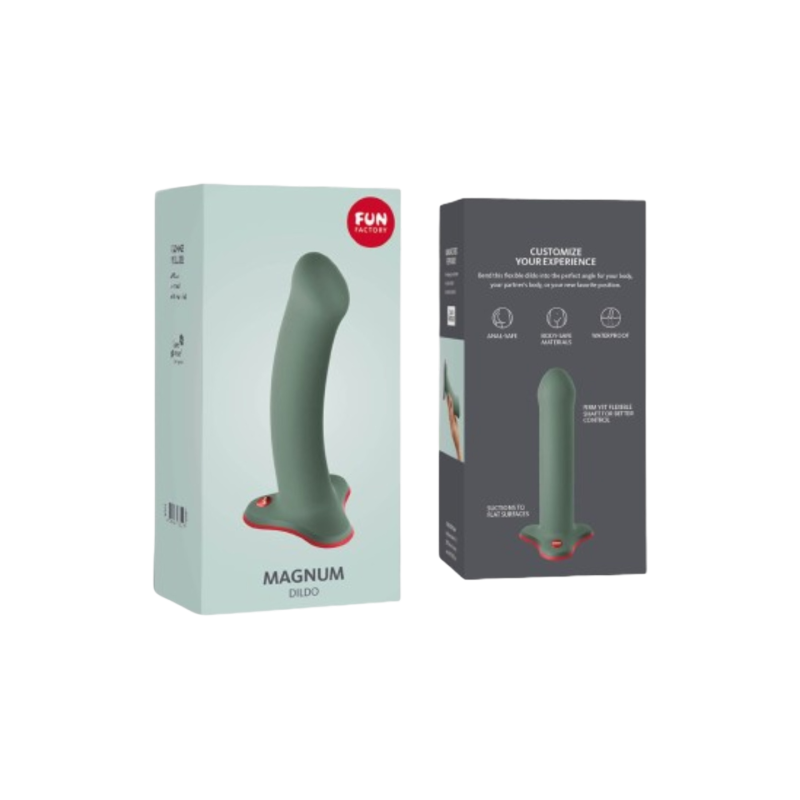 FUN FACTORY - MAGNUM DILDO VERDE