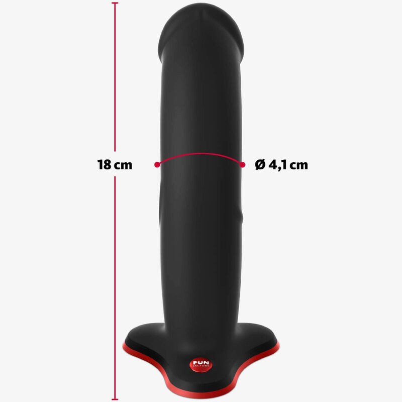 FUN FACTORY - THE BOSS DILDO REALISTICO NEGRO