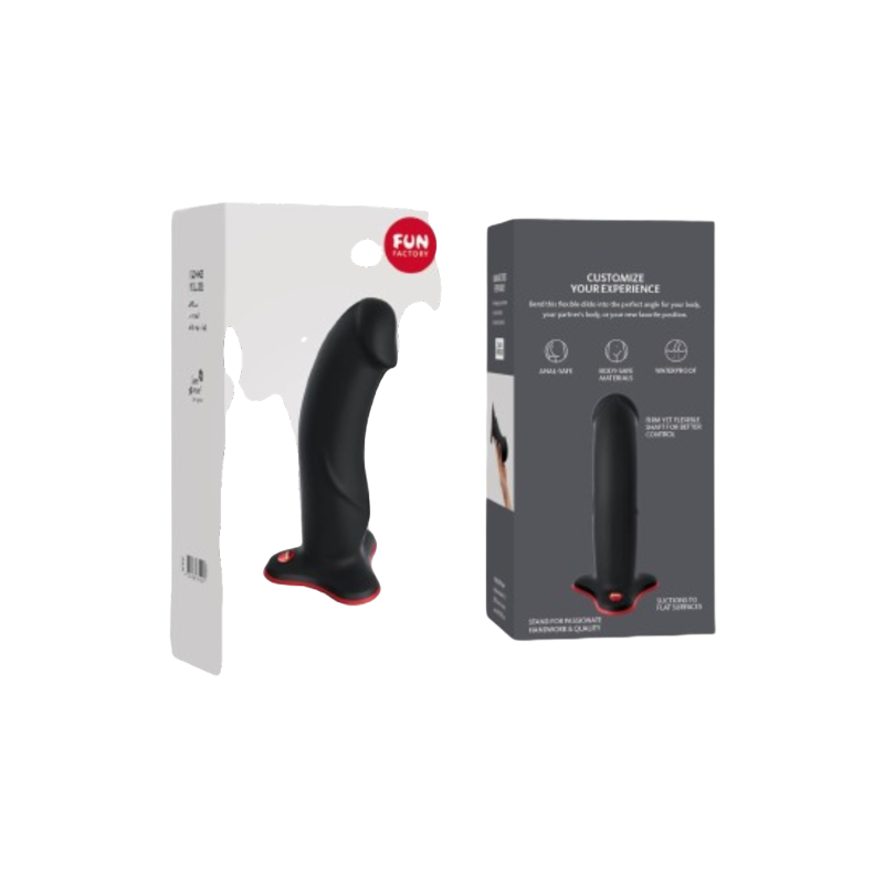 FUN FACTORY - THE BOSS DILDO REALISTICO NEGRO