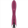 SATISFYER - SPINNING RABBIT 1 ESTIMULACION CLITORIS Y PUNTO G ROJO