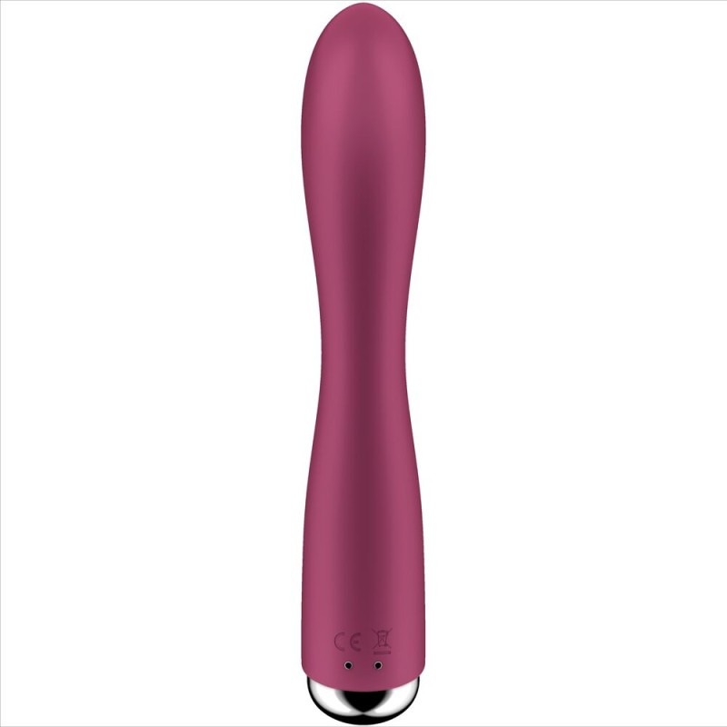 SATISFYER - SPINNING RABBIT 1 ESTIMULACION CLITORIS Y PUNTO G ROJO