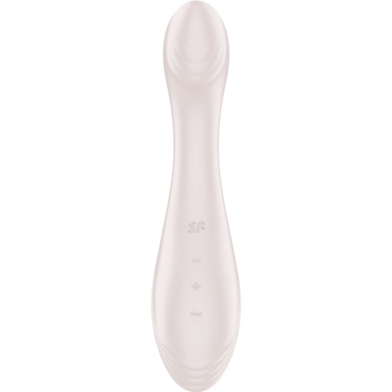 SATISFYER - G-FORCE ESTIMULADOR VIBRADOR PUNTO G BEIGE