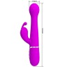 PRETTY LOVE - DEJON VIBRADOR RABBIT 3 EN 1 MULTIFUNCIÓN VIOLETA